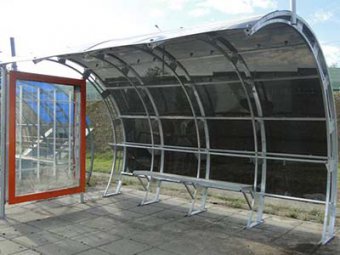 Збірні приміщення з металоконструкцій, зупинки, павільйони від ТОВ «АВМОНТАЖ».