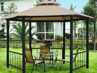 металева альтанка